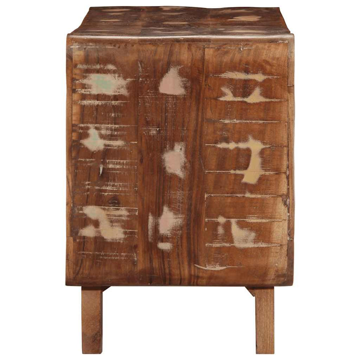Tv-Bänk 105X46X32 Cm Massivt Trä Återvunnet