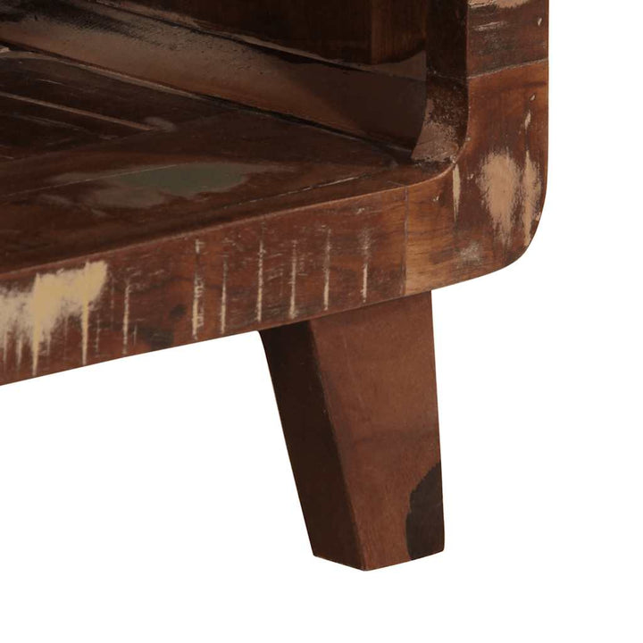 Tv-Bänk 105X46X32 Cm Massivt Trä Återvunnet