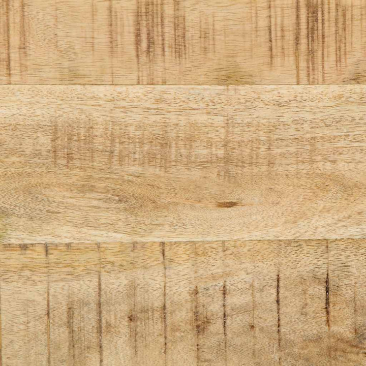 Vägghängt Tv-Skåp 100X32X25 Cm Massivt Trä Grov Mango
