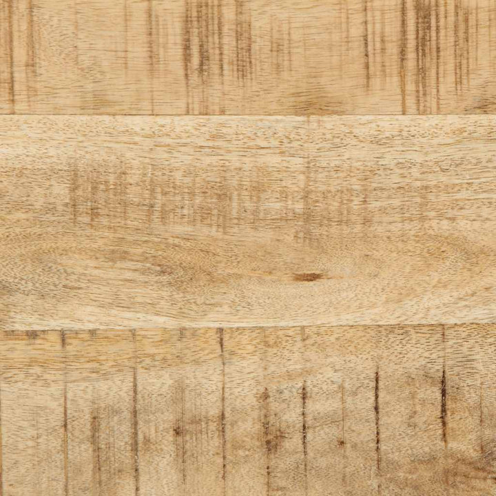 Vägghängt Tv-Skåp 100X32X25 Cm Massivt Trä Grov Mango