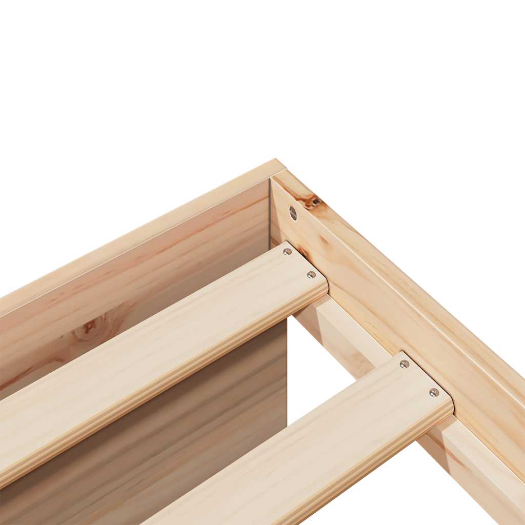 Dagbädd Utan Madrass Massiv Trä Furu