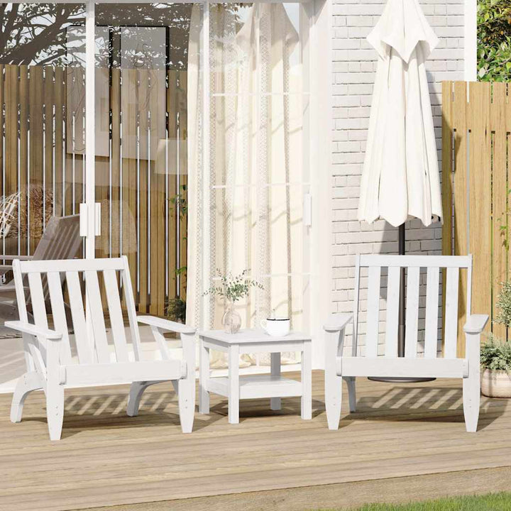 Adirondackstol 75X77X77 Cm Massiv Furu