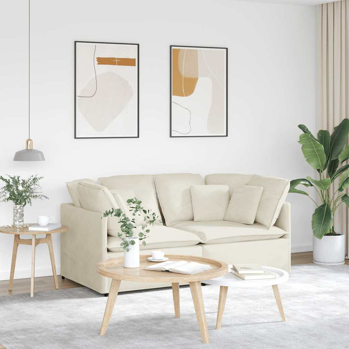 Modulsoffa Med Kuddar Sammets