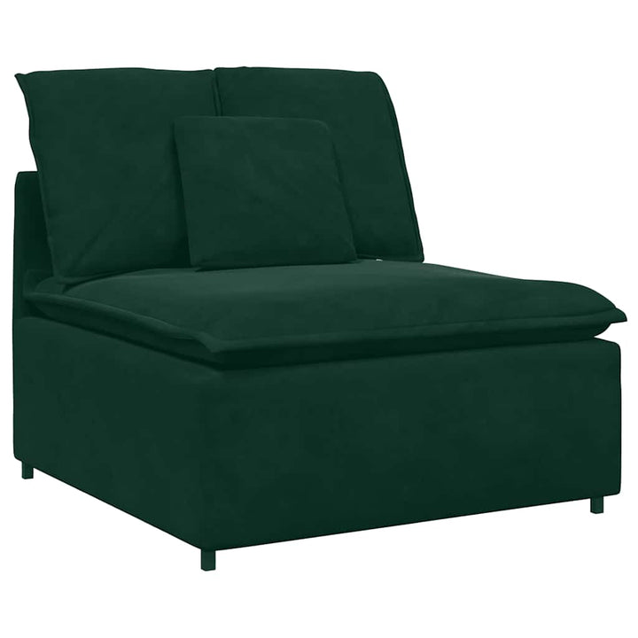 Modulsoffa Med Dynor Sammet