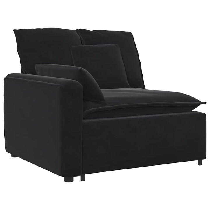Modulsoffa Med Kuddar Sammet