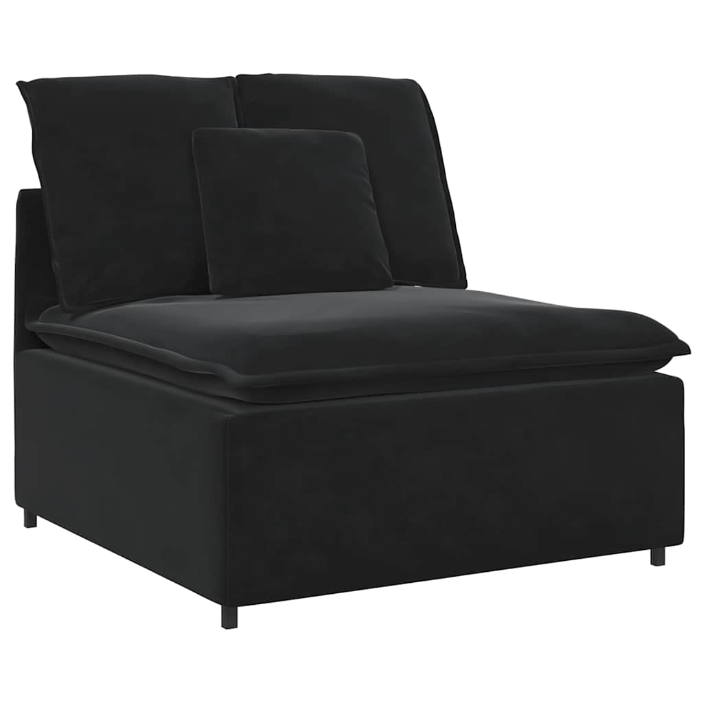 Modulsoffa Med Kuddar Sammet
