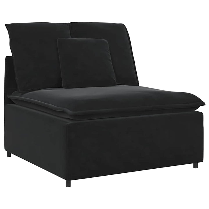 Modulsoffa Med Kuddar Sammet