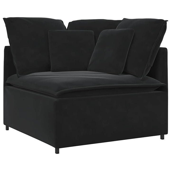 Modulsoffa Med Kuddar Sammet