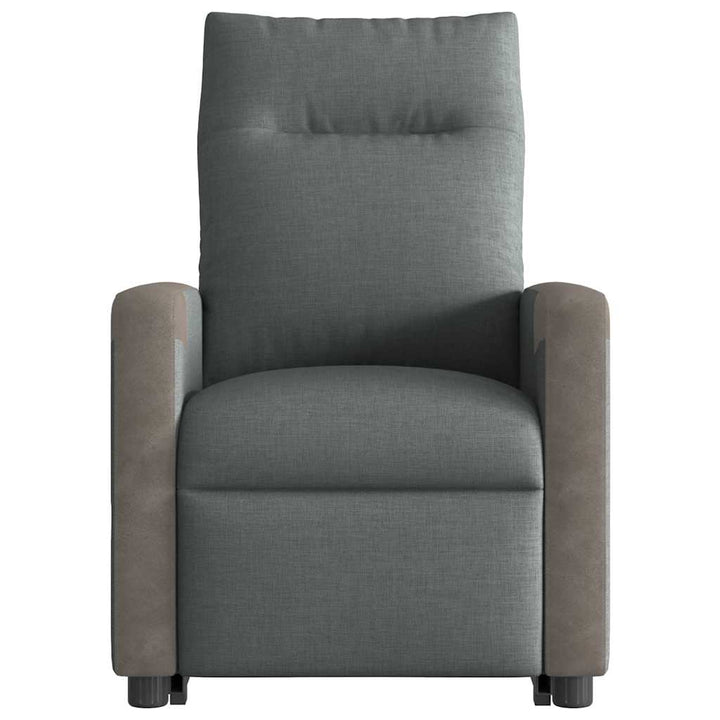 Massagefåtölj Med Uppresningshjälp Tyg
