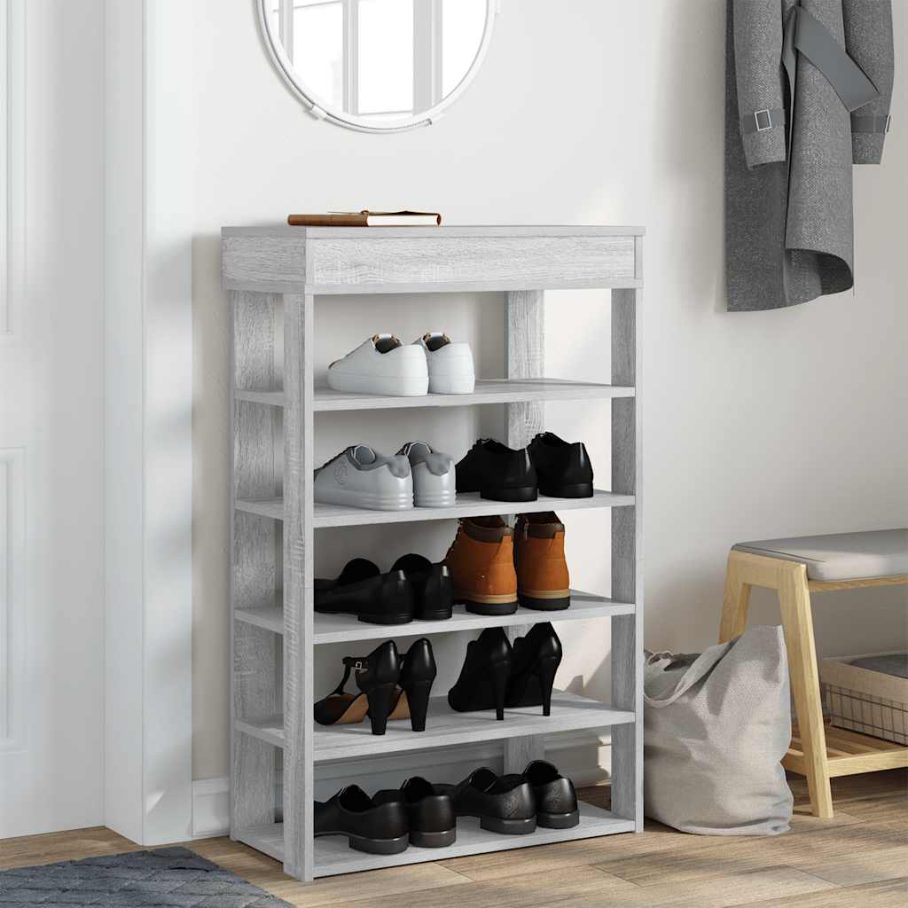 Skohylla 60X30X98 Cm Konstruerat Trä