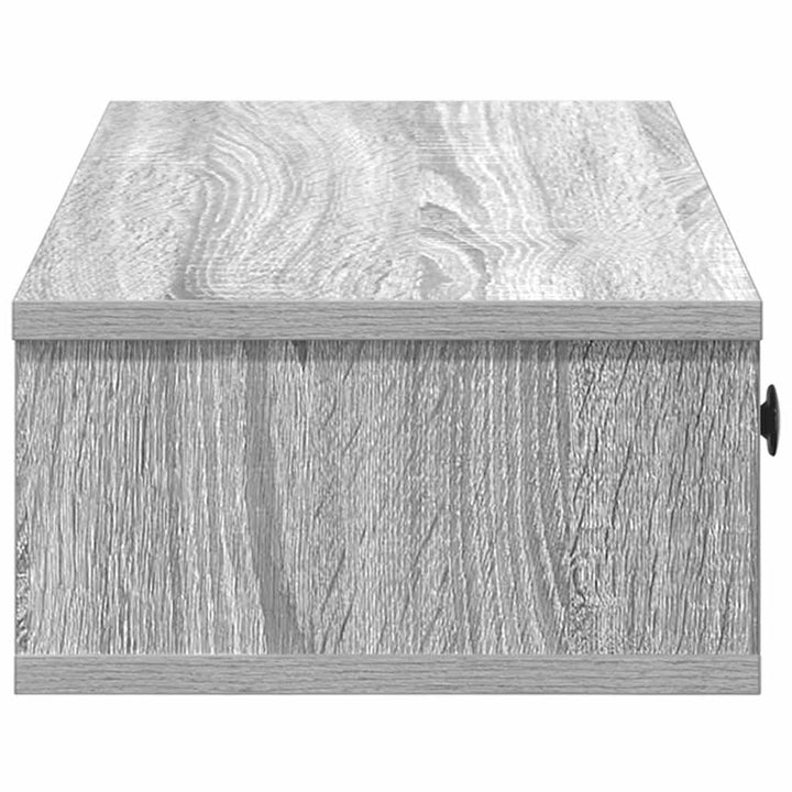 Vägghylla Med Lådor 100X37,5X19 Cm Konstruerat Trä