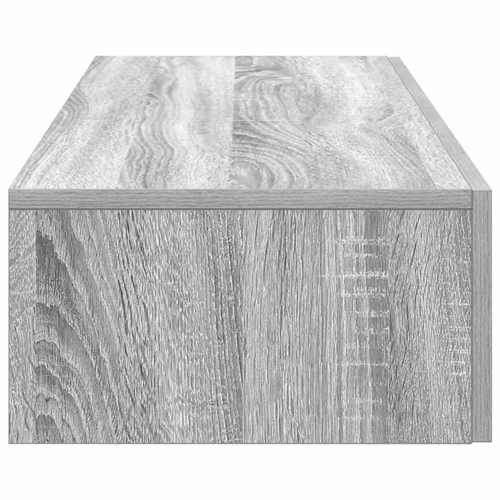 Vägghylla Med Lådor 60X26,5X15 Cm Konstruerat Trä
