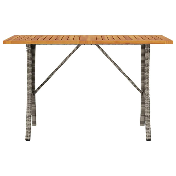 Trädgårdssoffa 3-Sits Med Dynor Och Bord Konstrotting