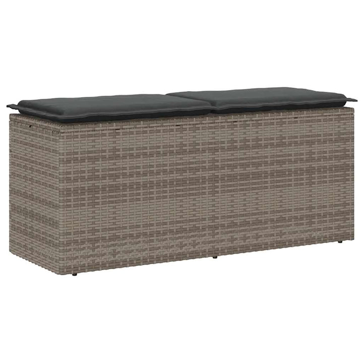 Trädgårdsbänk Med Dyna 110X40X44 Cm Konstrotting