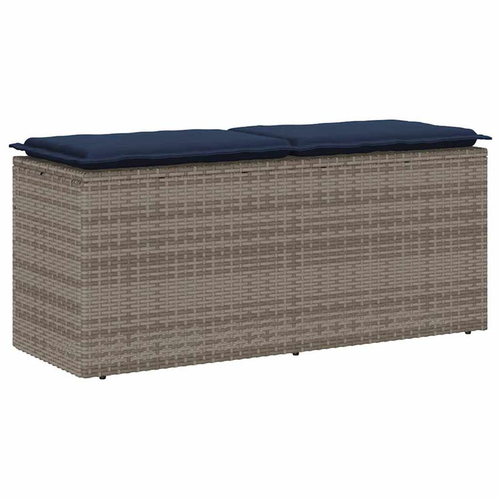 Trädgårdsbänk Med Dyna 110X40X44 Cm Konstrotting