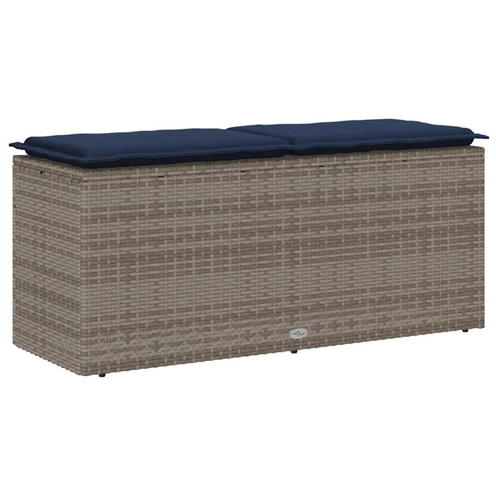 Trädgårdsbänk Med Dyna 110X40X44 Cm Konstrotting