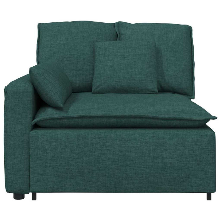 Modulär Soffa Armstödsändmodul Med Dynor 100 Cm