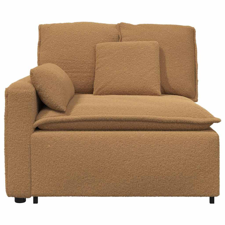 Modulär Soffa Armstödsändmodul Med Dynor 100 Cm