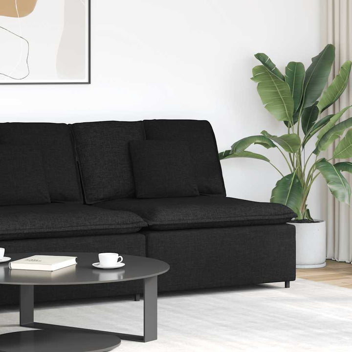 Modulär Soffa Armstödsändmodul Med Dynor 100 Cm