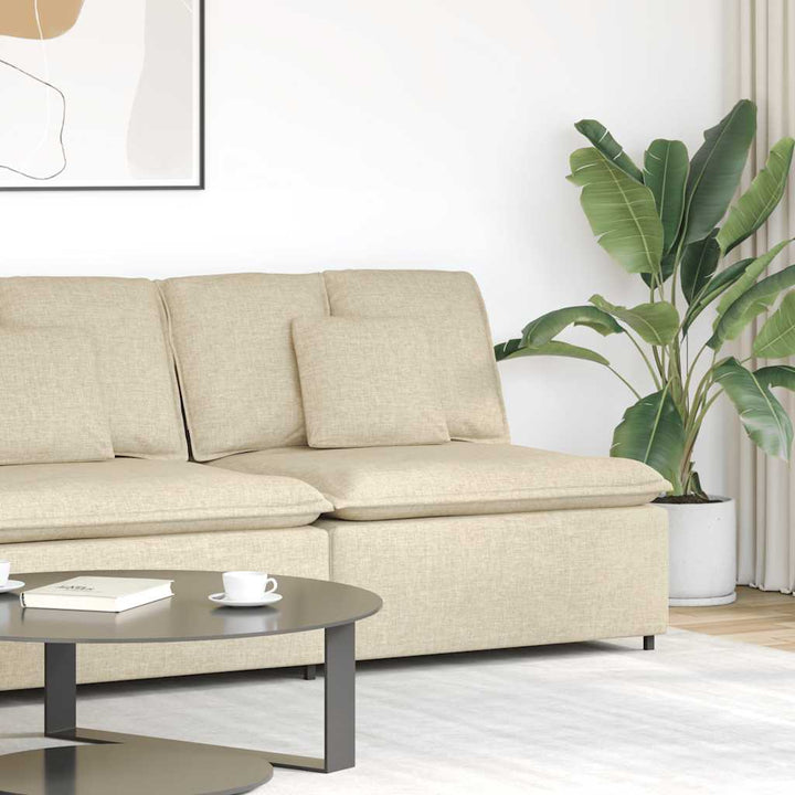 Modulär Soffa Armstödsändmodul Med Dynor 100 Cm
