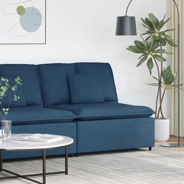 Modulär Soffa Armstödsändmodul Med Dynor 100 Cm