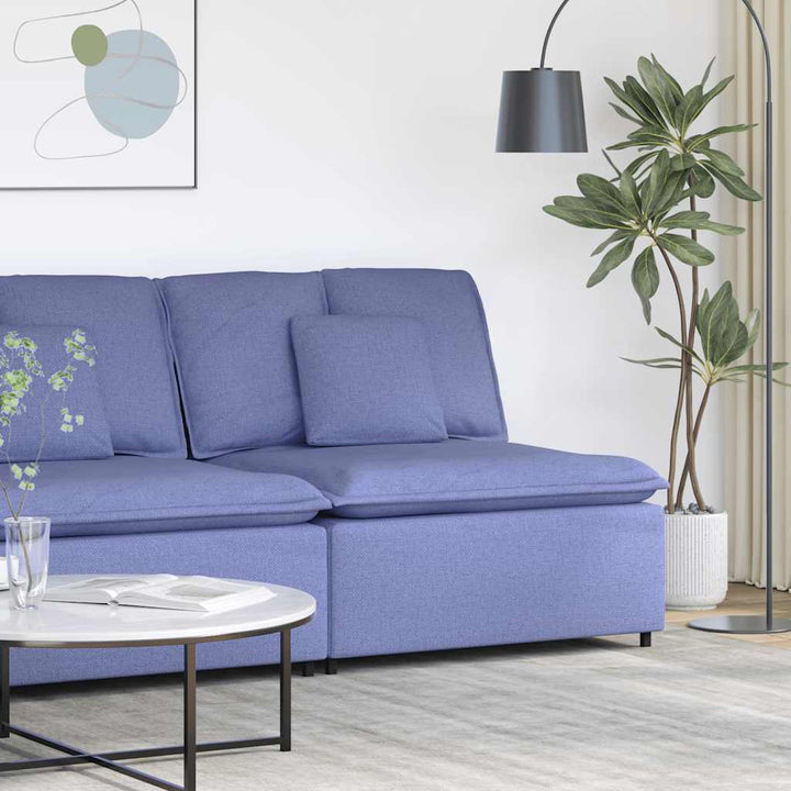 Modulär Soffa Armstödsändmodul Med Dynor 100 Cm