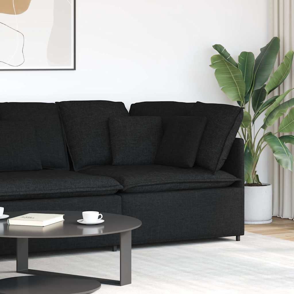 Modulär Soffa Armstödsändmodul Med Dynor 100 Cm