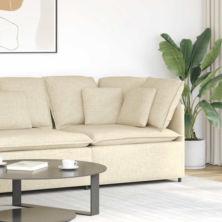 Modulär Soffa Armstödsändmodul Med Dynor 100 Cm