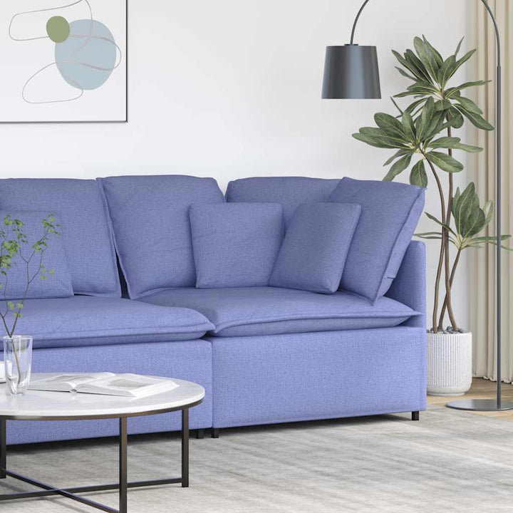 Modulär Soffa Armstödsändmodul Med Dynor 100 Cm