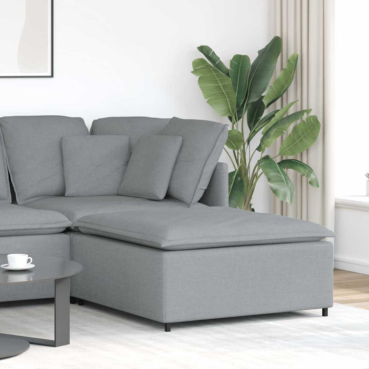 Modulär Soffa Armstödsändmodul Med Dynor 100 Cm