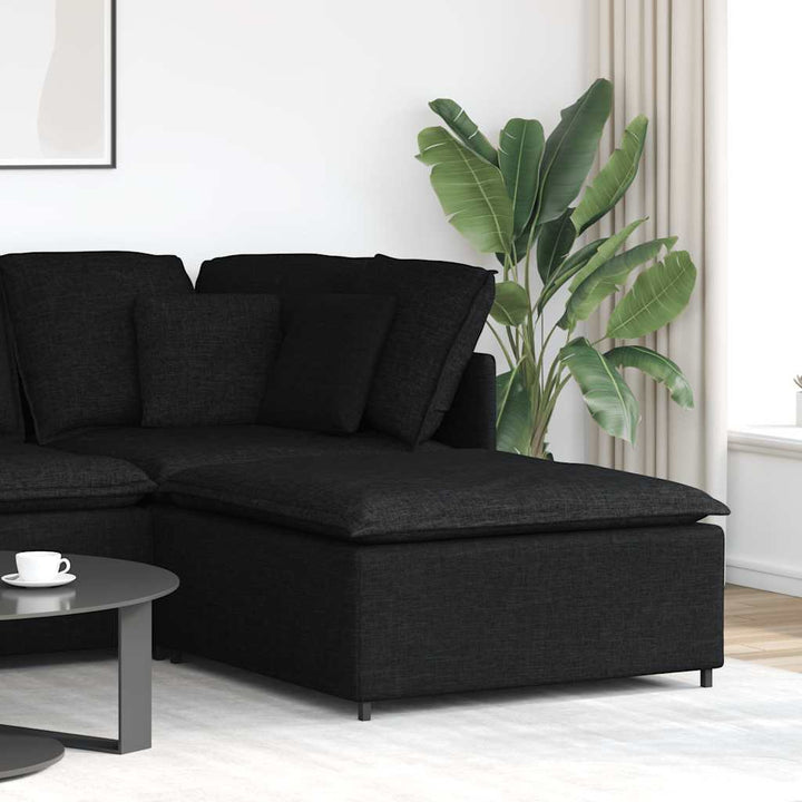 Modulär Soffa Armstödsändmodul Med Dynor 100 Cm