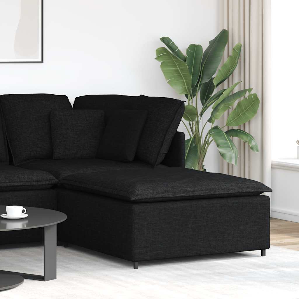 Modulär Soffa Armstödsändmodul Med Dynor 100 Cm