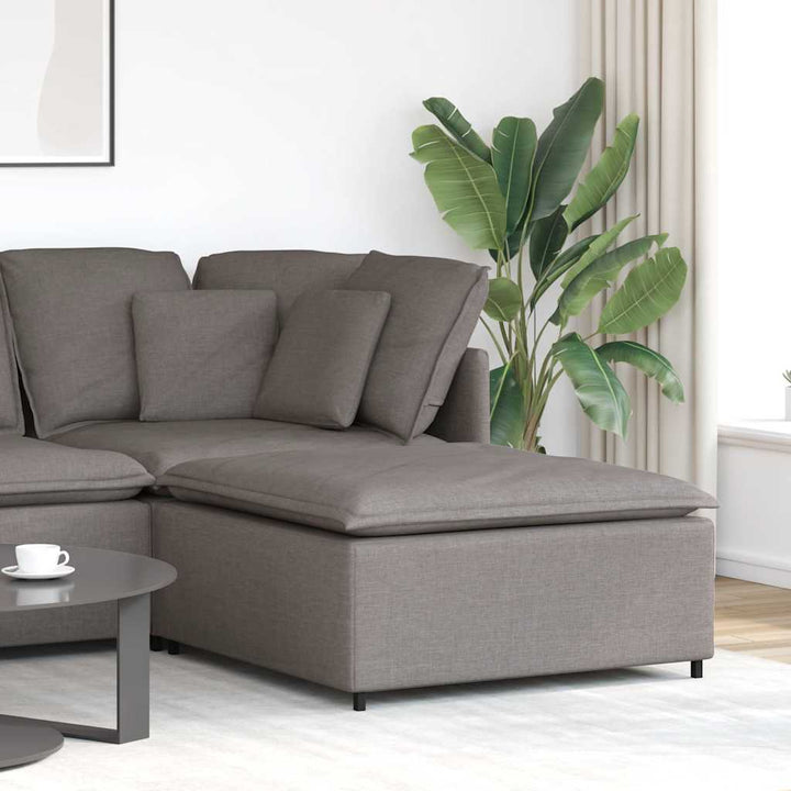 Modulär Soffa Armstödsändmodul Med Dynor 100 Cm