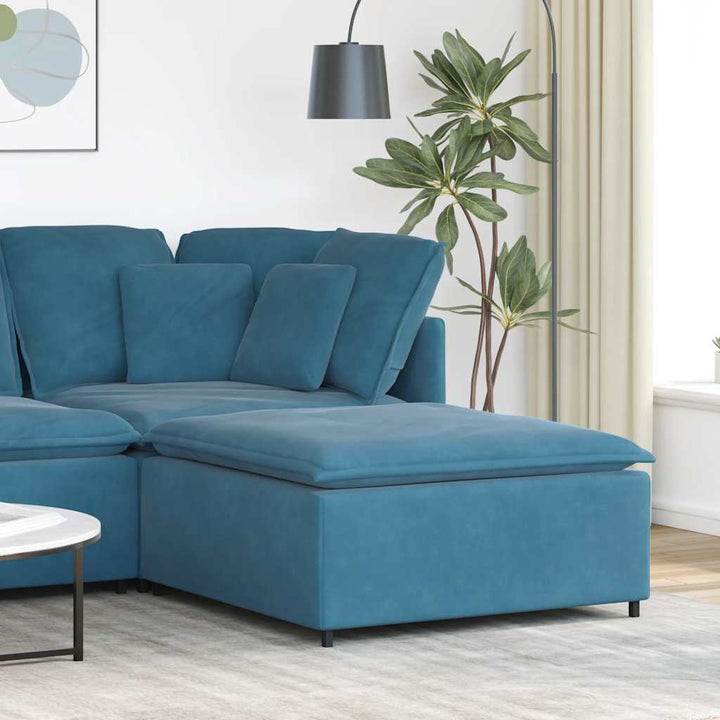 Modulär Soffa Armstödsändmodul Med Dynor 100 Cm