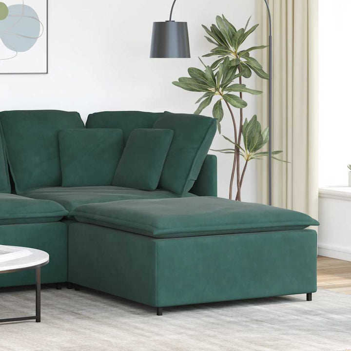 Modulär Soffa Armstödsändmodul Med Dynor 100 Cm