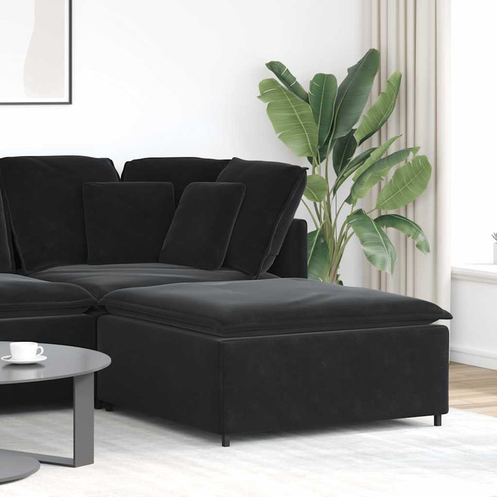 Modulär Soffa Armstödsändmodul Med Dynor 100 Cm