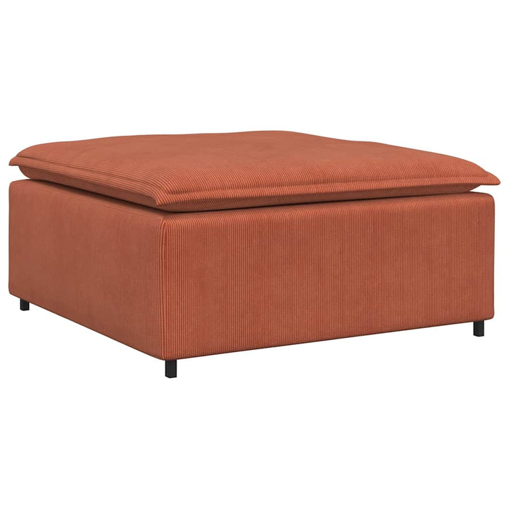 Modulär Soffa Smodul Röd Orange 100X100X48 Cm