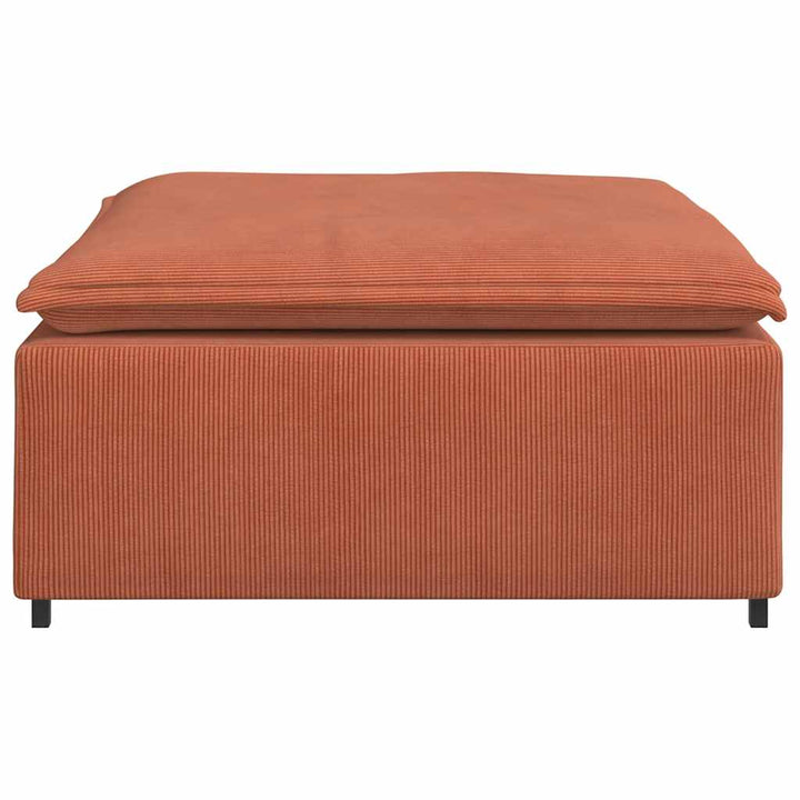 Modulär Soffa Smodul Röd Orange 100X100X48 Cm