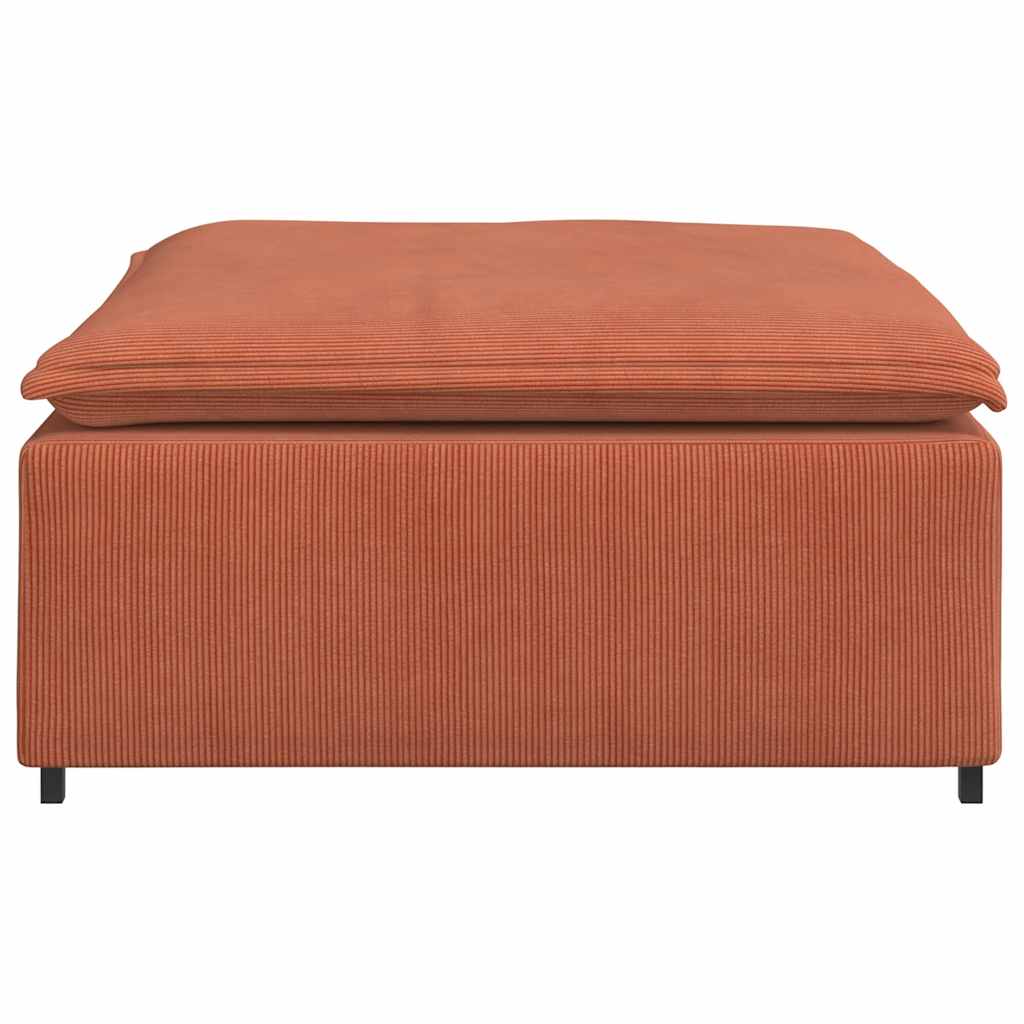 Modulär Soffa Smodul Röd Orange 100X100X48 Cm