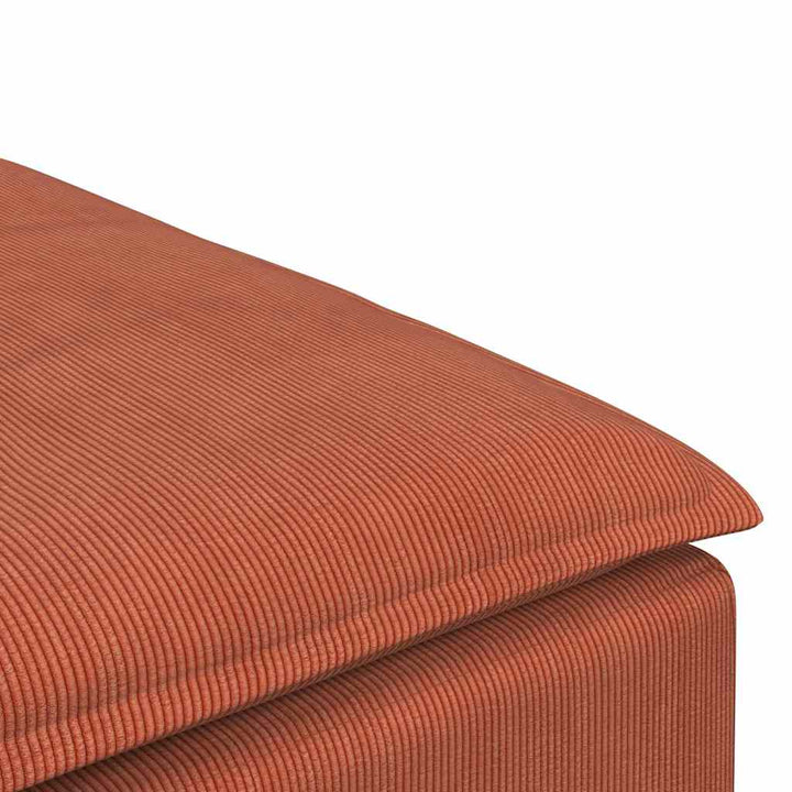 Modulär Soffa Smodul Röd Orange 100X100X48 Cm