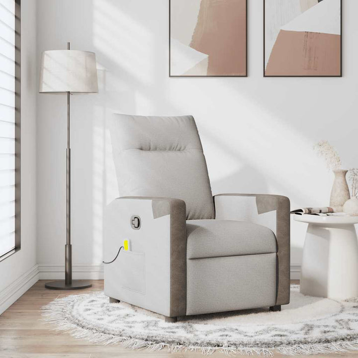 Massagefåtölj Tyg
