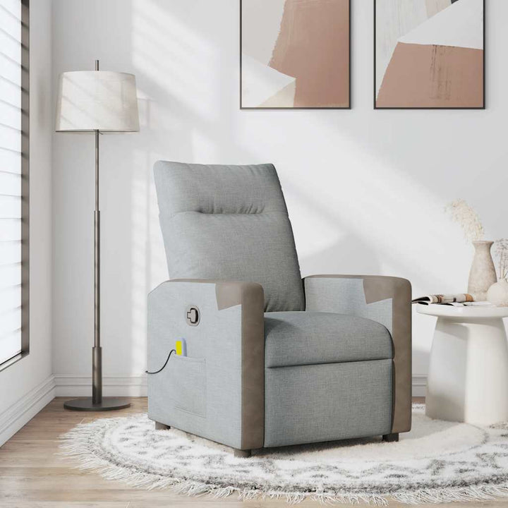 Massagefåtölj Tyg