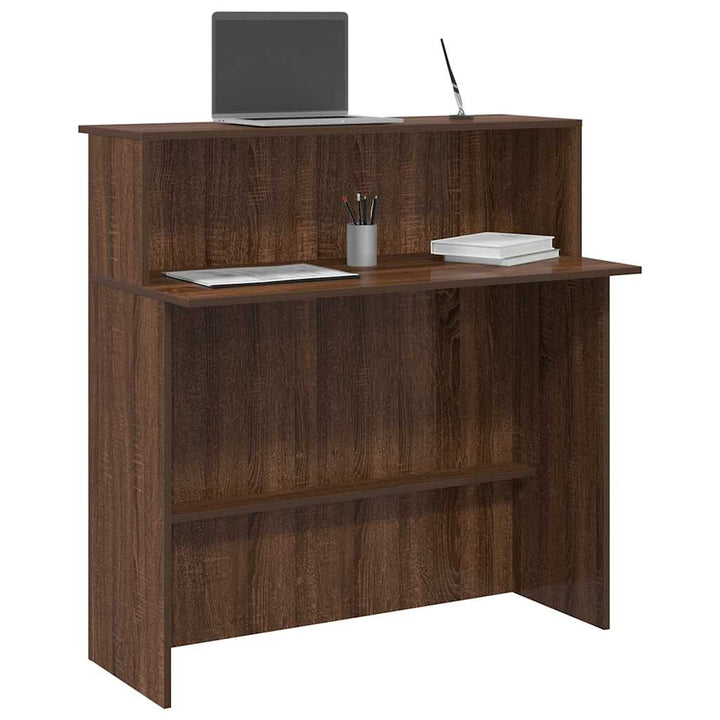 Receptionsdisk 100X50X103,5 Cm Konstruerat Trä