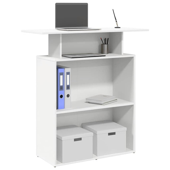 Receptionsdisk 100X40X104 Cm Konstruerat Trä