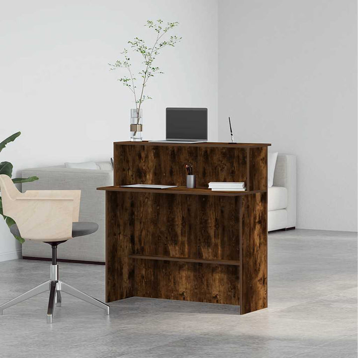 Receptionsdisk 100X40X104 Cm Konstruerat Trä