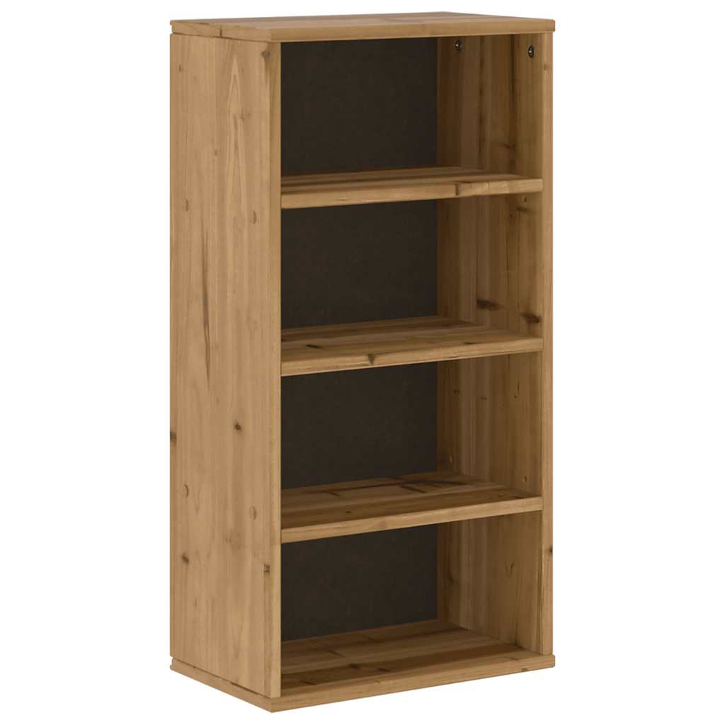Sidoskåp Odda 40X24X79 Cm Massivt Trä Furu