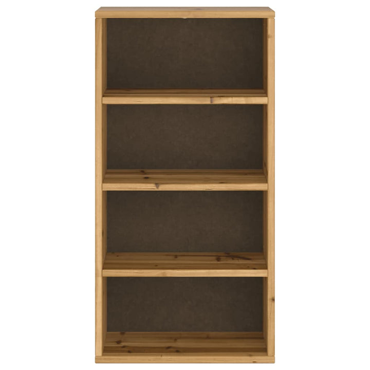 Sidoskåp Odda 40X24X79 Cm Massivt Trä Furu