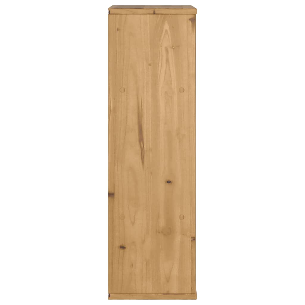 Sidoskåp Odda 40X24X79 Cm Massivt Trä Furu