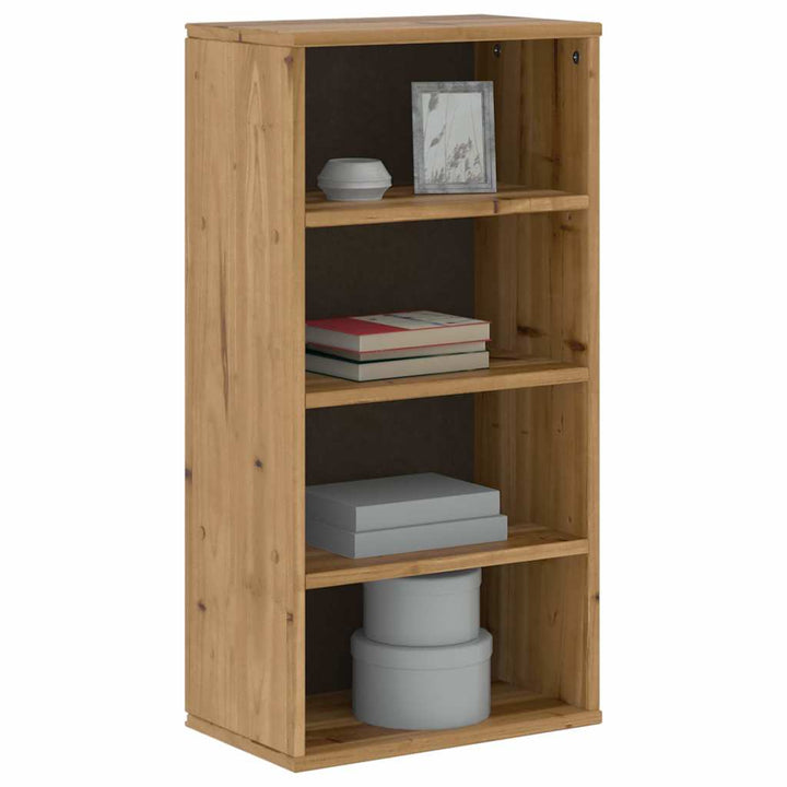 Sidoskåp Odda 40X24X79 Cm Massivt Trä Furu