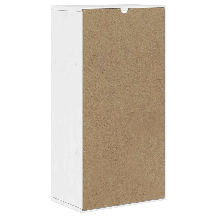 Sidoskåp Odda 40X24X79 Cm Massivt Trä Furu